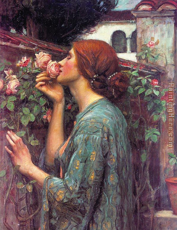 My Sweet Rose painting - John William Waterhouse My Sweet Rose art painting